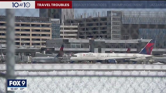 Fallout from winter storm lingers at MSP Airport