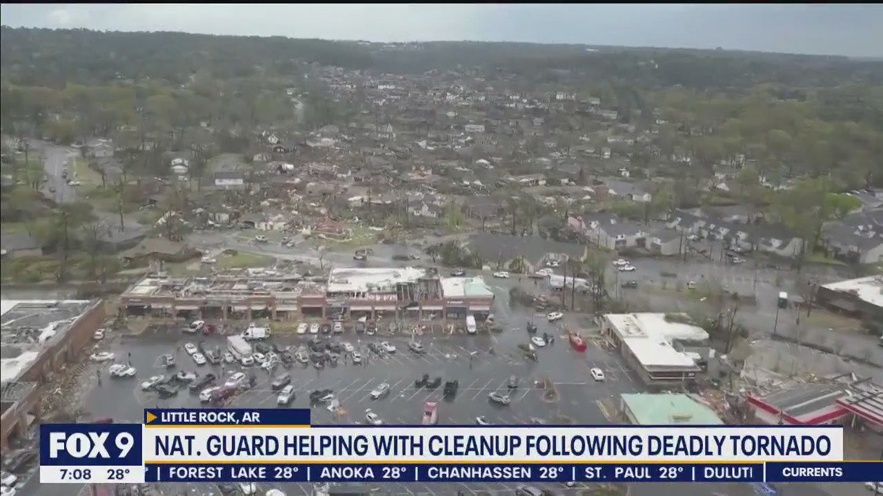 Little Rock Tornado: 3 dead, 2 dozen injured