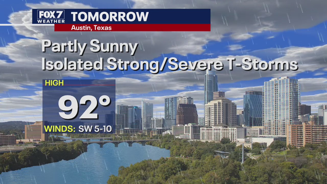 Evening weather forecast for April 7, 2020