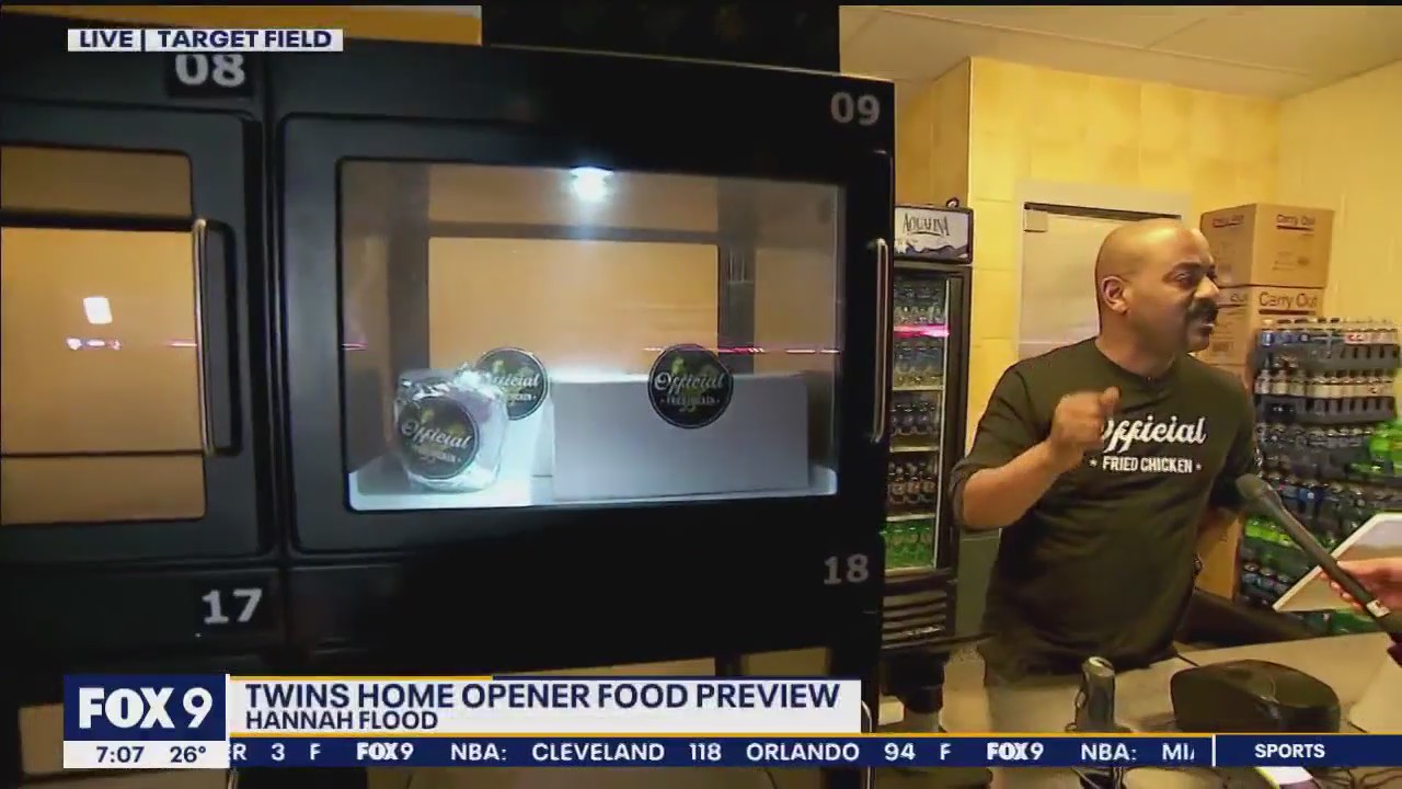 Twins home opener: New foods this season