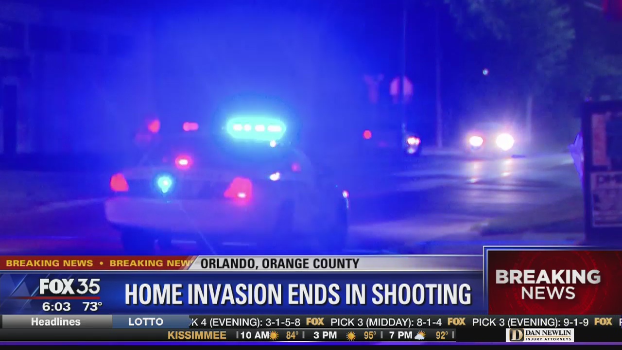 Man shot in stomach during home invasion in Orlando | FOX 35 Orlando
