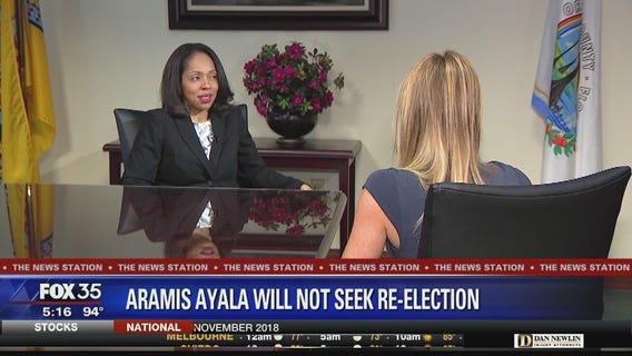 Interview with Aramis Ayala on decision not to run again