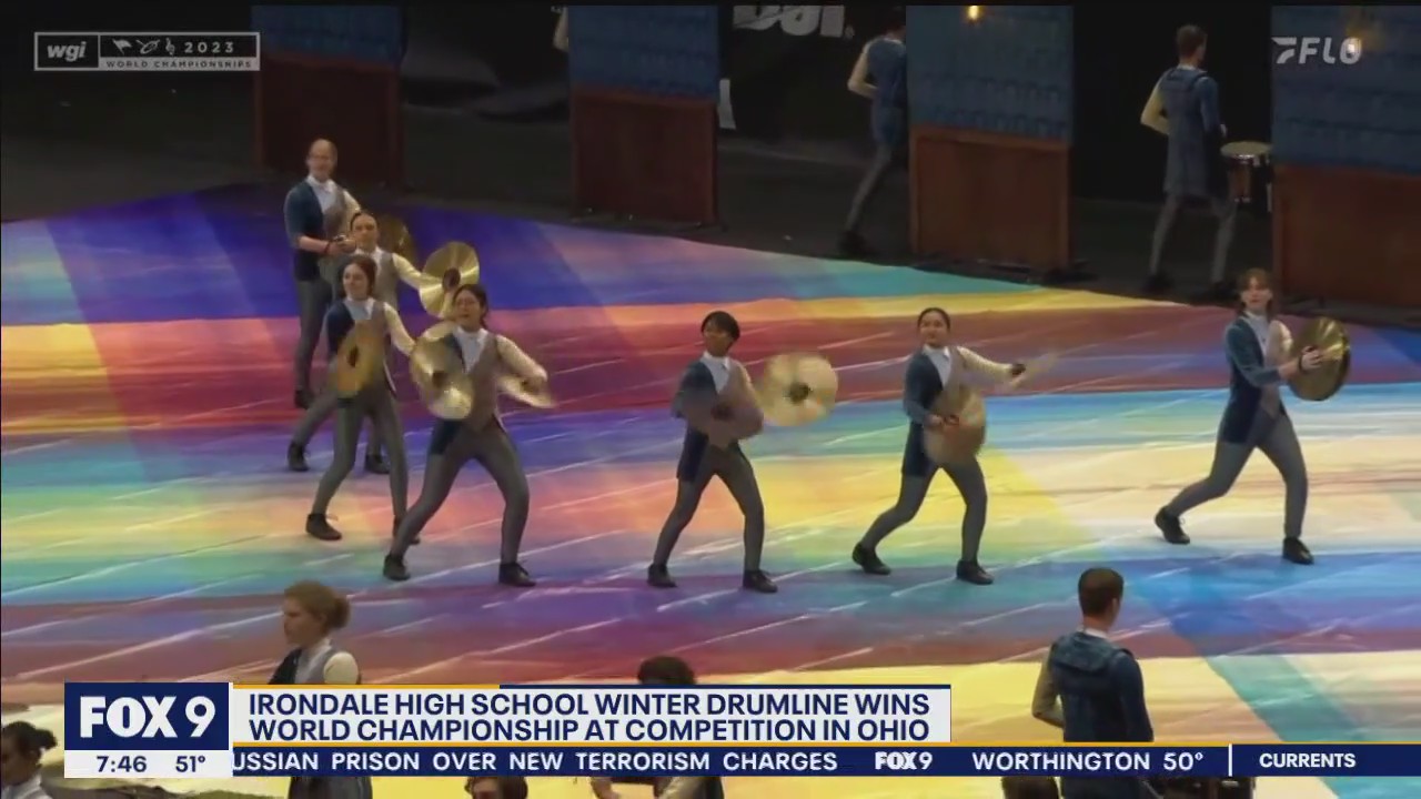 Irondale High School drumline wins gold