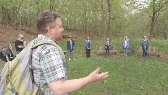 'Forest Bathing' at the U of M Landscape Arboretum