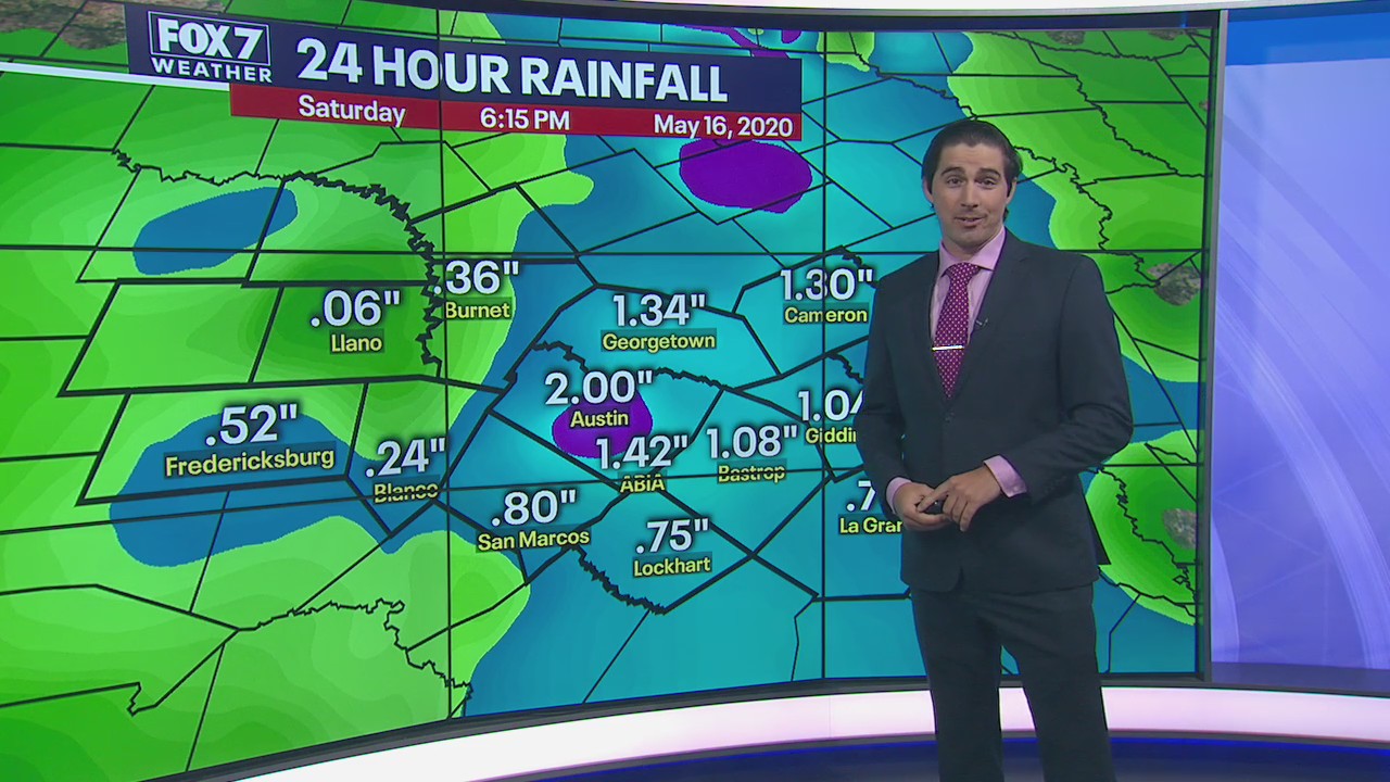 Evening weather forecast for May 16, 2020
