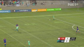 Aurora: Mariah Nguyen's 2nd goal gives Minnesota 6-1 lead.