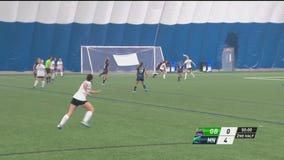 Aurora: Amanda Poorbaugh makes big save