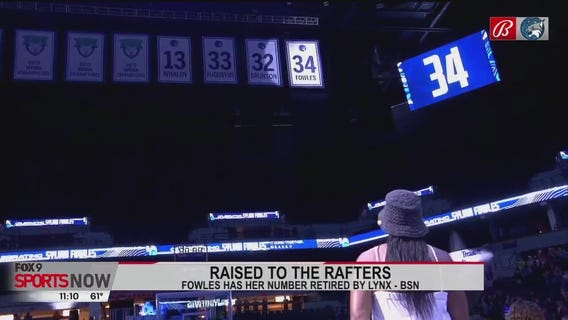 Lynx retire Sylvia Fowles No. 34 jersey