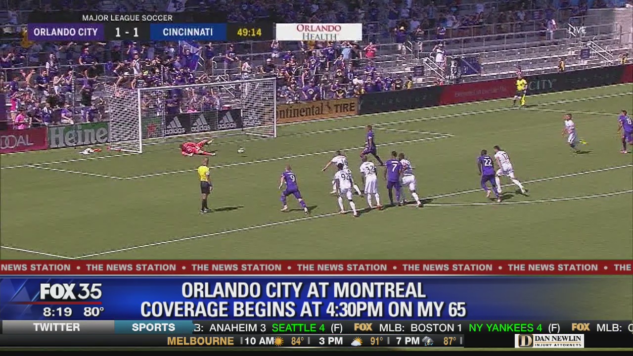 Orlando City takes on Montreal