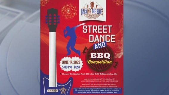 Backing the Blues Street Dance in Minneapolis