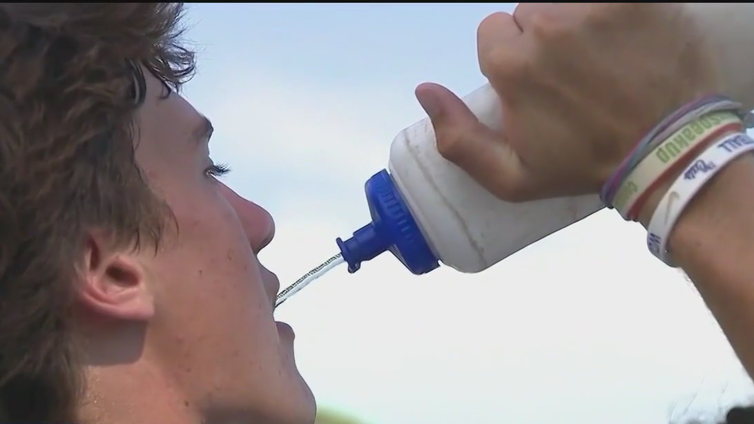 Hydration important in extreme heat