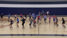 Inside the unicycle convention in Minnesota