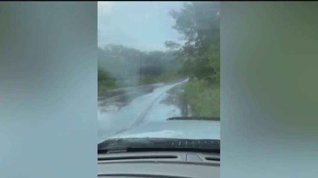 Storm damage in White Bear Lake