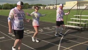 Mayor and city staff walk 24 hours for cancer