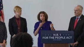 Nancy Pelosi speaks in Austin about H.R. 1, combating voter suppression