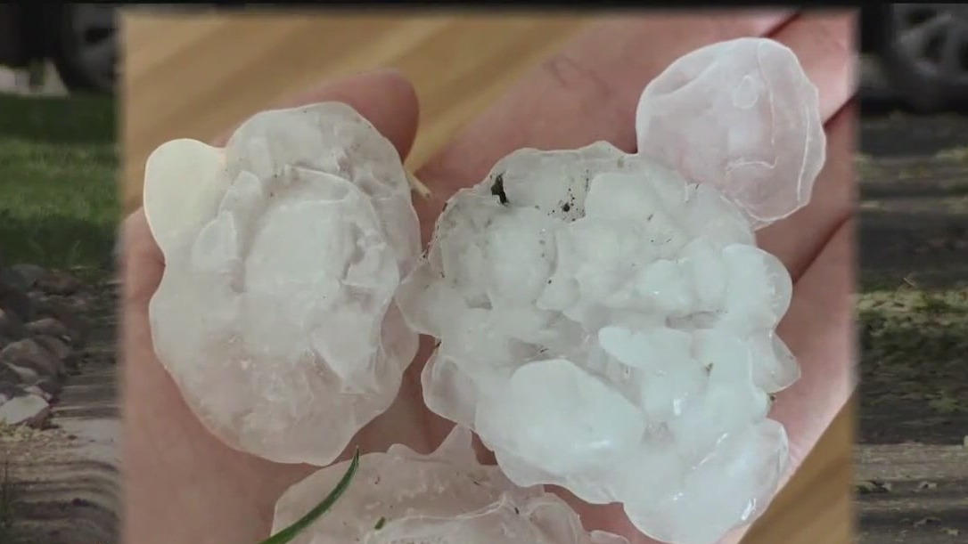 Hail causes damage throughout Minnesota