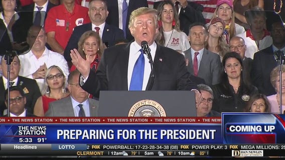 Preparations underway for June 18 presidential visit