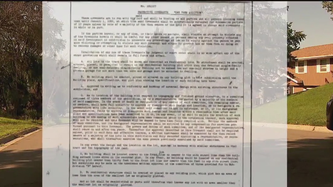 Racist property language getting undone