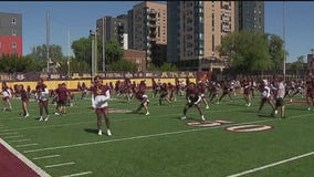 Minnesota Gophers practice as decisions loom
