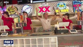 MN State Fair: Ian dances at Andy's Grill