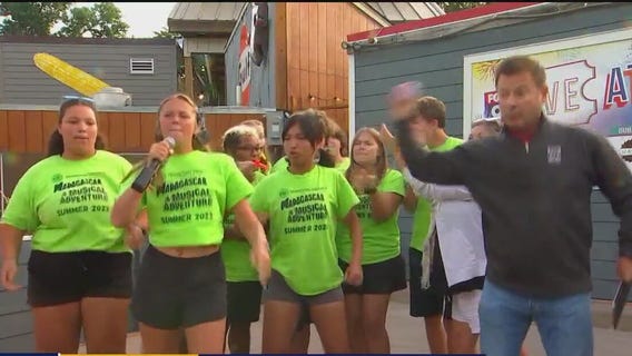 Tom Butler helps ETC Kids with a performance at the State Fair
