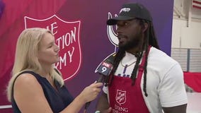 Alexander Mattison hosts back-to-school event