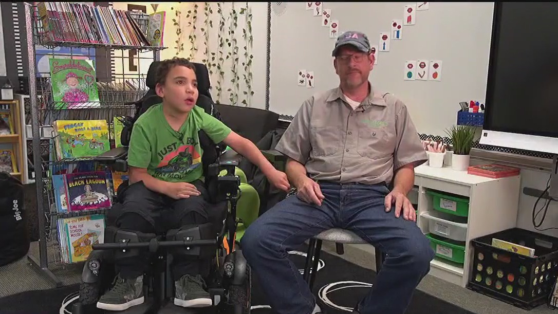 Unique friendship at Maple Lake Elementary