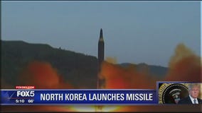 North Korea missile test