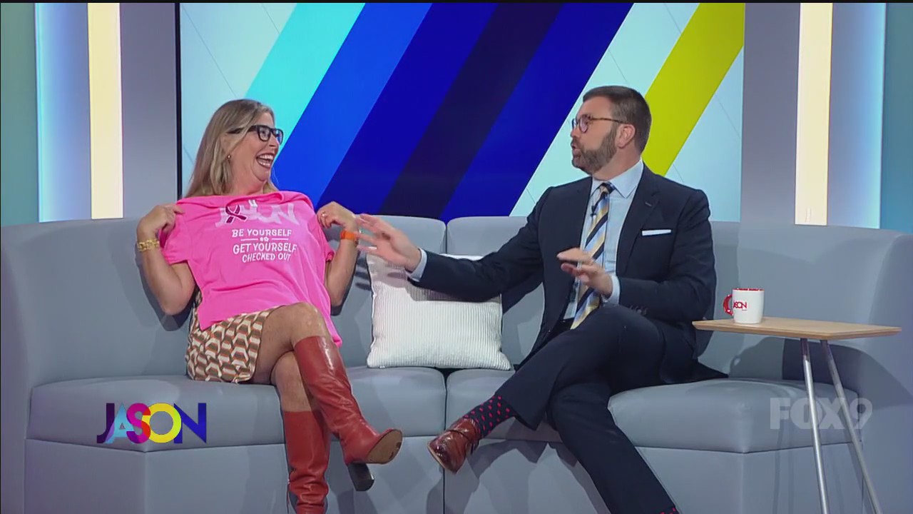 The Jason Show and breast cancer awareness