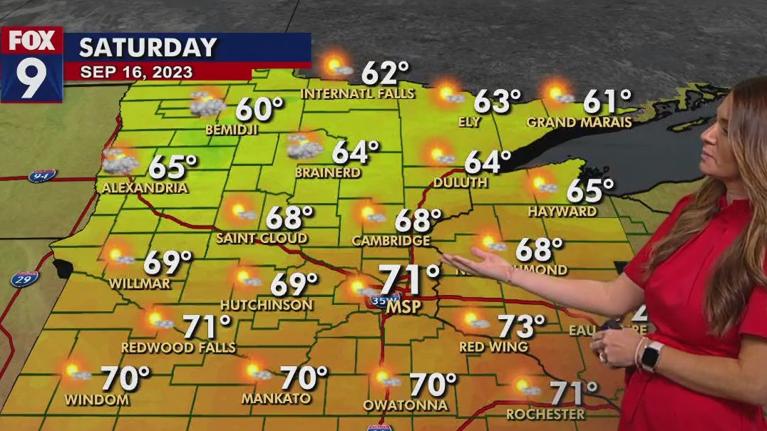 MN weather: Beautiful fall-like weekend