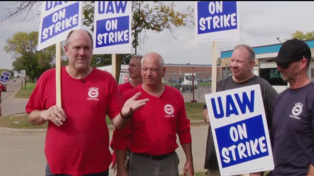 United Auto Workers strike in Minnesota
