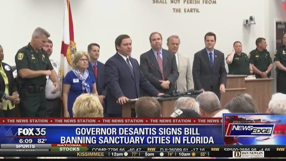 DeSantis signs sanctuary city ban bill into law