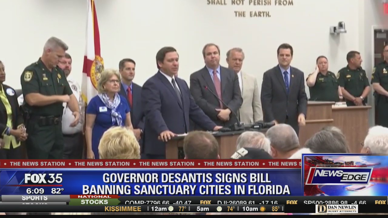 DeSantis signs sanctuary city ban bill into law