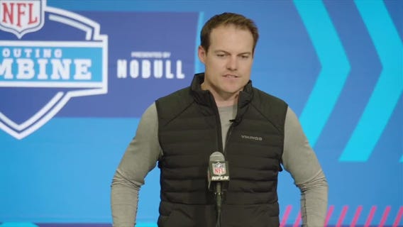 Vikings coach Kevin O'Connell talks Kirk Cousins at NFL Combine