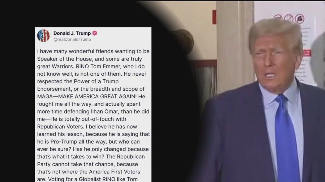 Emmer withdraws as GOP House speaker nominee