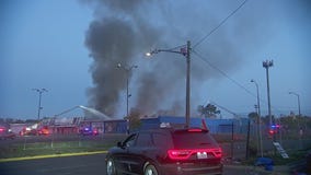 Lake Street Kmart fire [RAW]