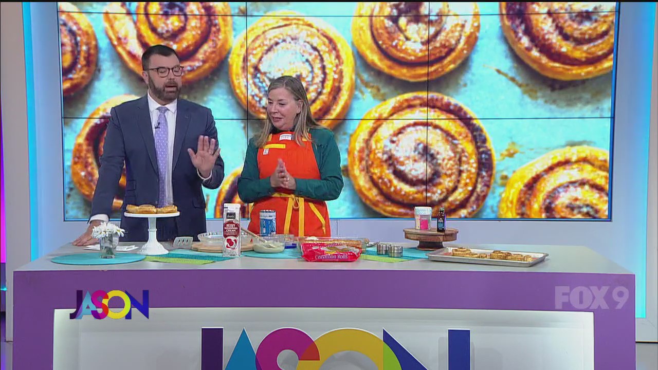 Easy cinnamon rolls with Stephanie Hansen