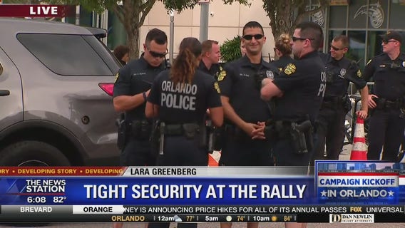 Security ramped up for Trump visit