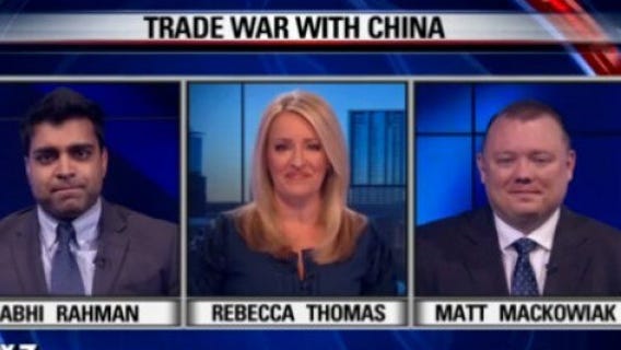FOX 7 Discussion: Trade War with China