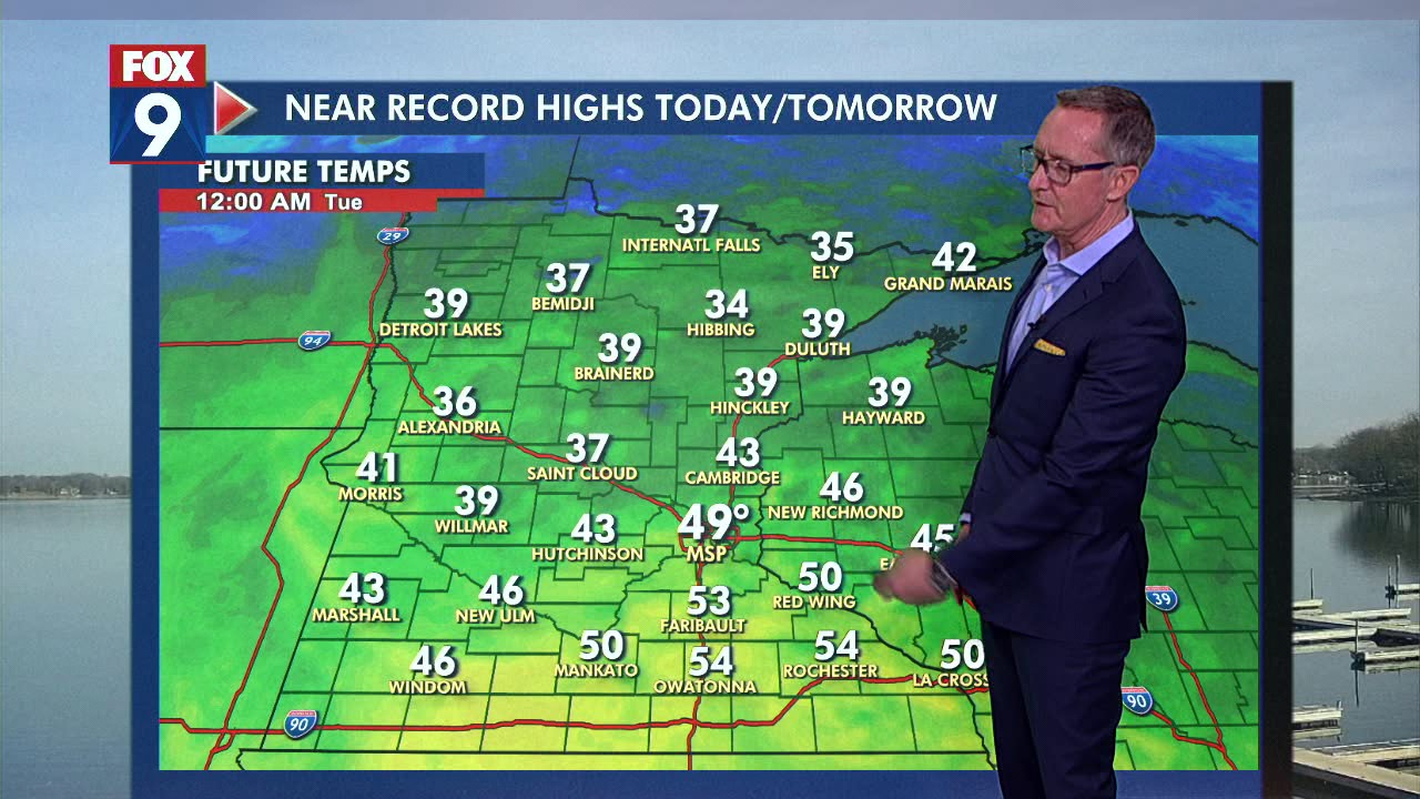 Minnesota weather: More warmth