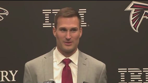 Kirk Cousins introduced in Atlanta