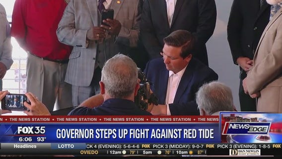 DeSantis signs red tide initiative
