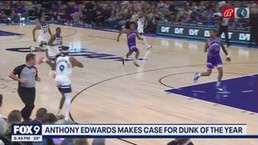 Anthony Edwards throws down dunk of the year?