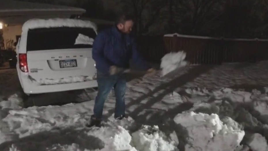 MN weather: Spring snowstorm update [7 a.m. Monday]