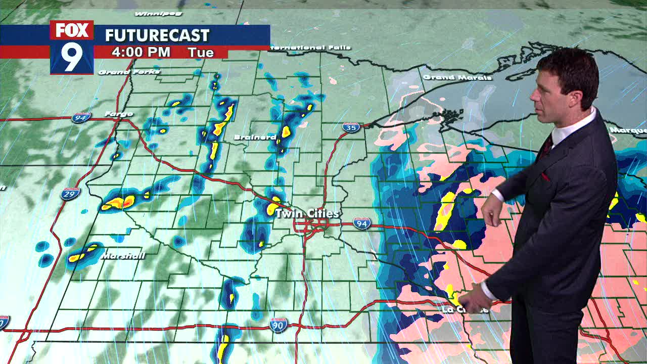 MN weather: Nuisance showers, clouds linger Tuesday