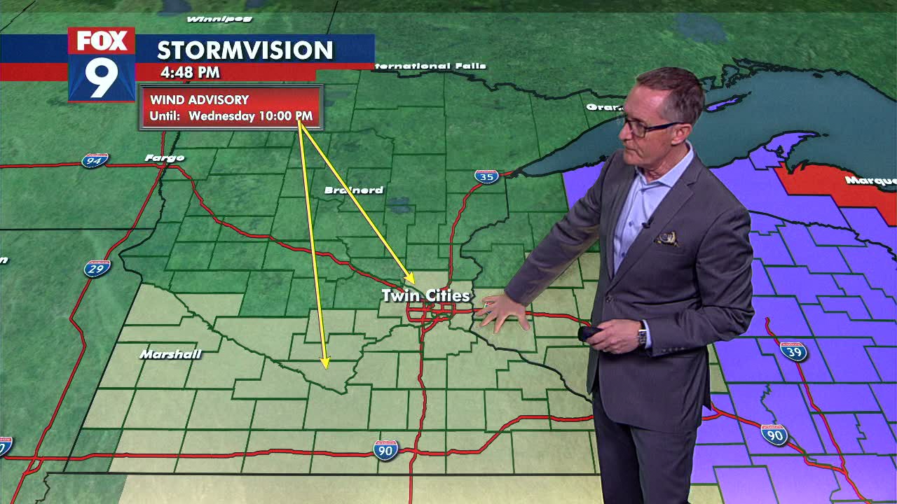 Minnesota weather: Winds pick up overnight