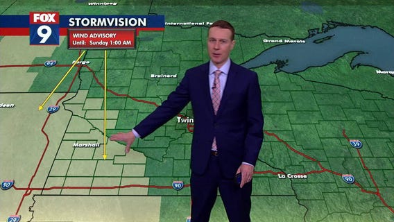 MN weather: Breezy Saturday before rain moves in Sunday