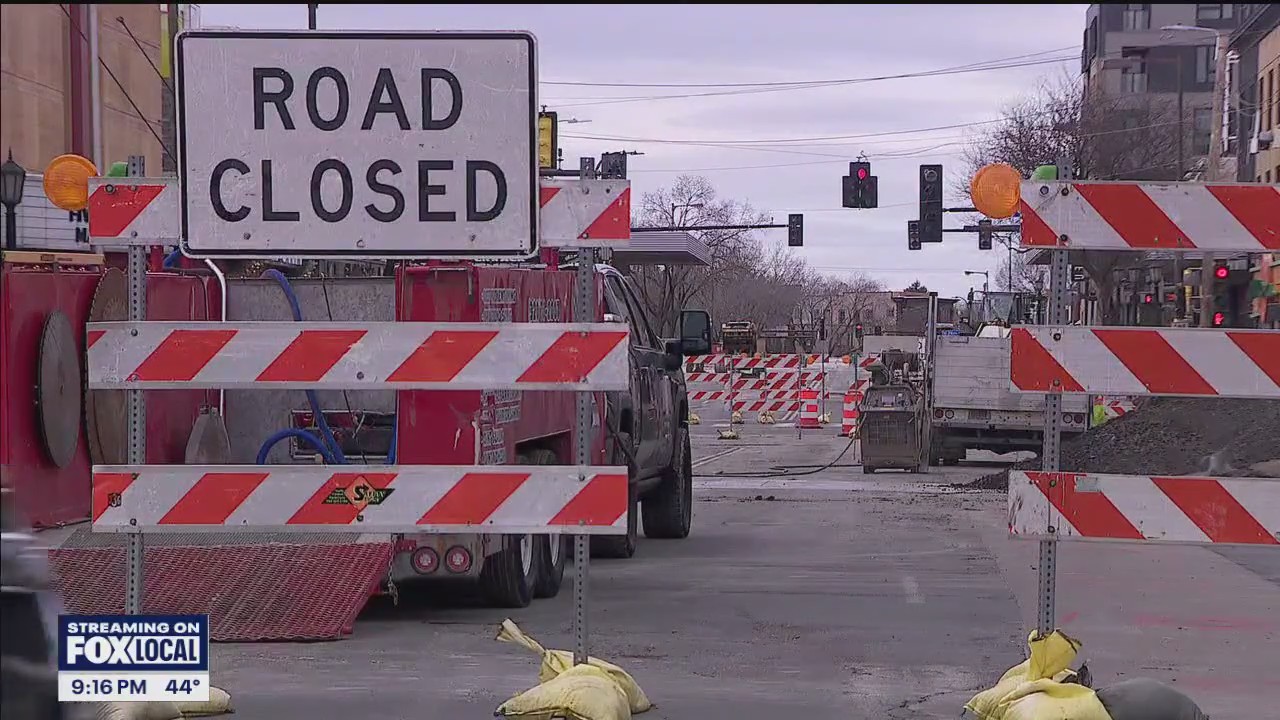 Hennepin Avenue businesses frustrated over road construction