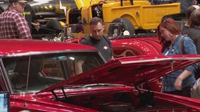 Car show at Minnesota State Fairgrounds