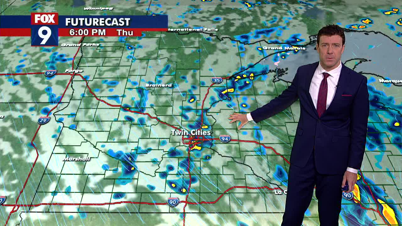 MN weather: Cooler and breezy Thursday